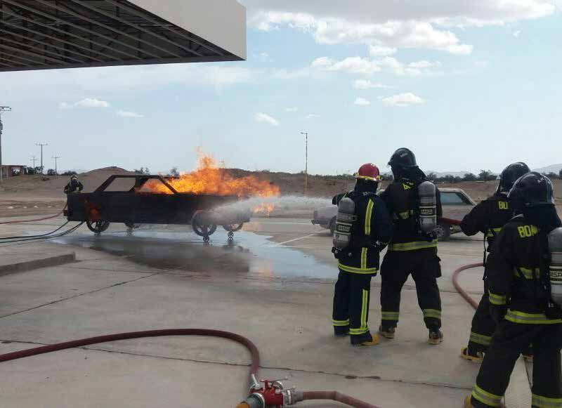 Campo de entrenamiento de fuego vehicular CEZNorte